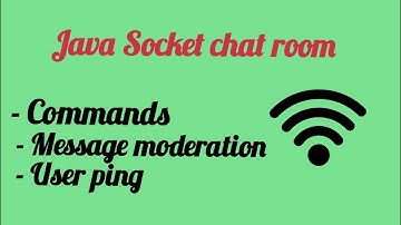 Java Socket chat room