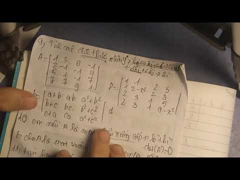 Video C2-BÀI 10 : CHỨNG MINH MA TRẬN PHẢN XỨNG - youtube