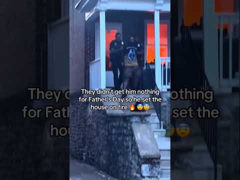 Man Burns Down House On Father's Day #modernwomen #fathersday #blackpill #fyp #comedyshorts #redpill