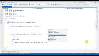 While,Nested While Loop and Break in C#