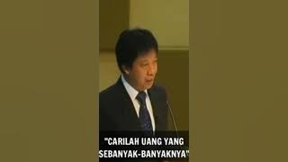 UANG UANG DAN UANG || pidato pak uman || keraaas !!