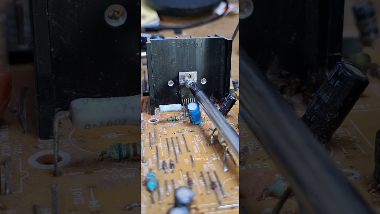 ic vertical line to crt tv 