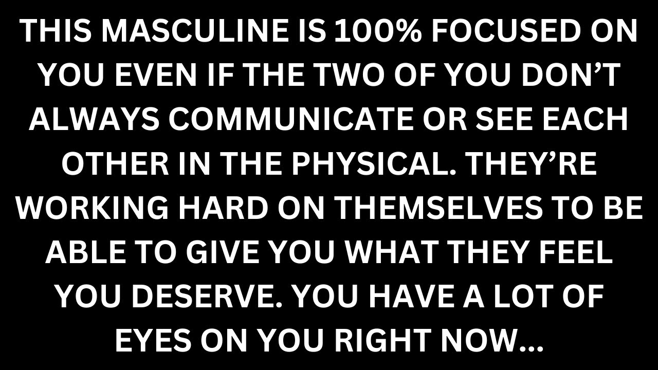 You have A LOT of eyes on you. This divine masculine will surprise you... [Divine Feminine Reading]