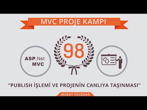 Mvc Proje Kampı 98 Publish İşlemi ve Projenin Canlıya Taşınması