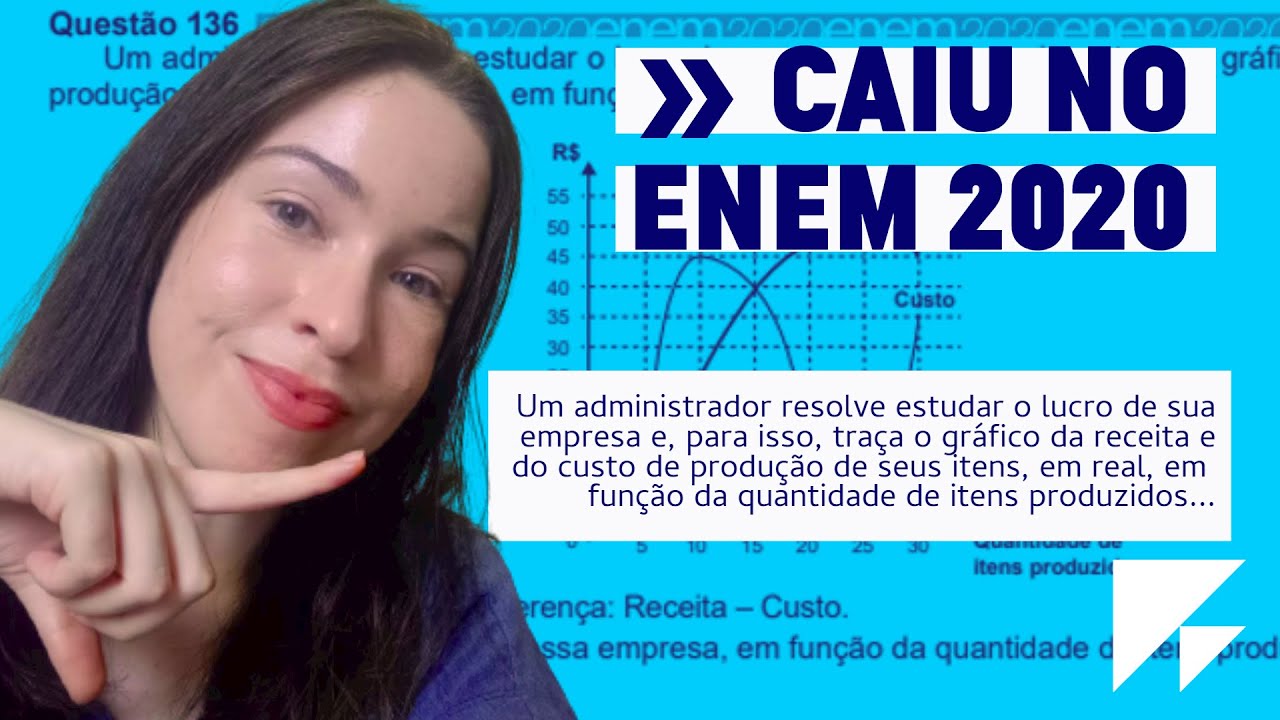 ENEM 2020 - QUESTÃO 136 (PROVA AMARELA) - Um administrador resolve ...