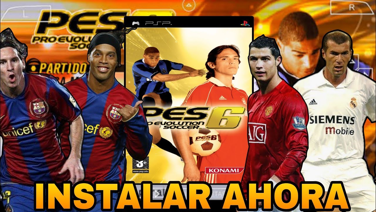 COMO INSTALAR PES 6 EN ANDROID (EMULADOR PSP) 