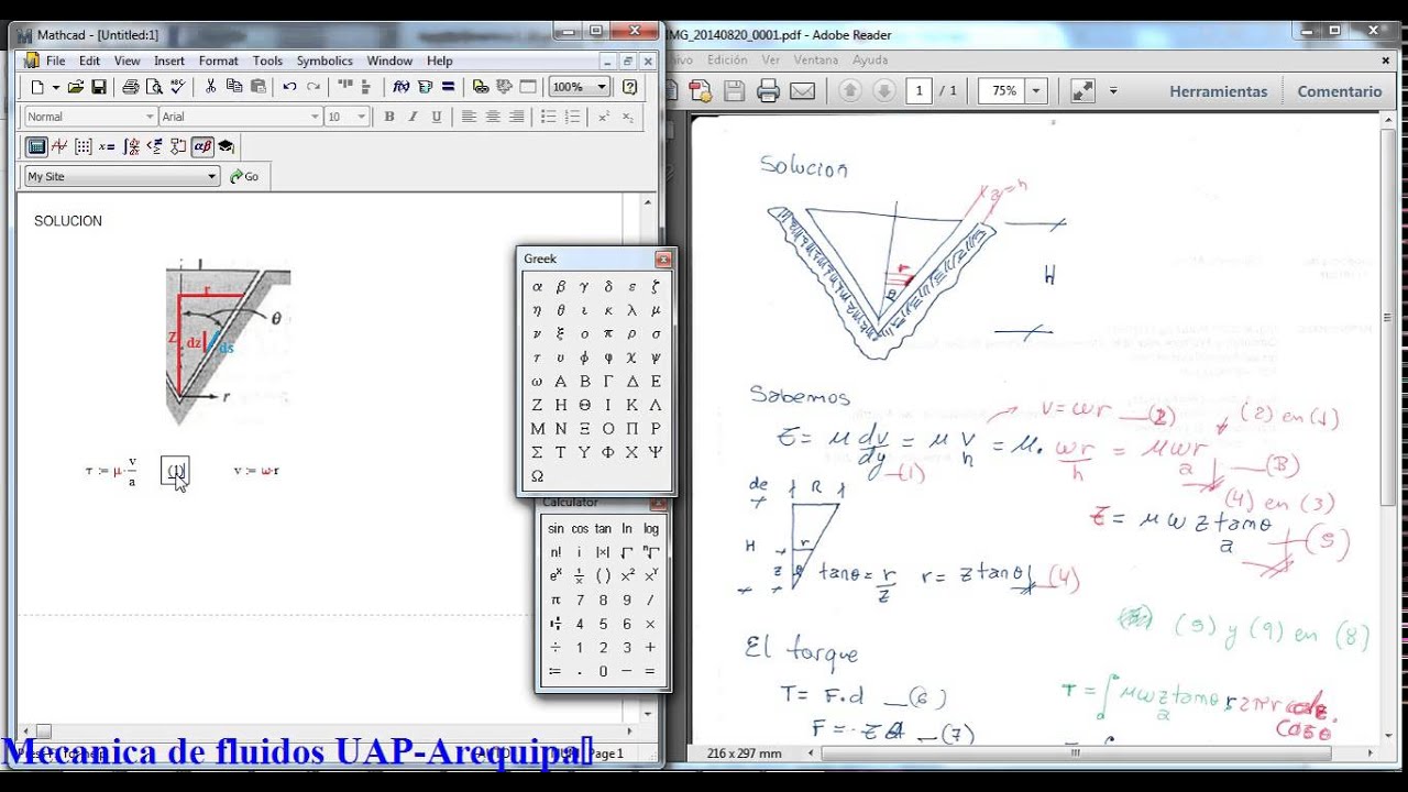 Tutorial MathCad Basic - YouTube