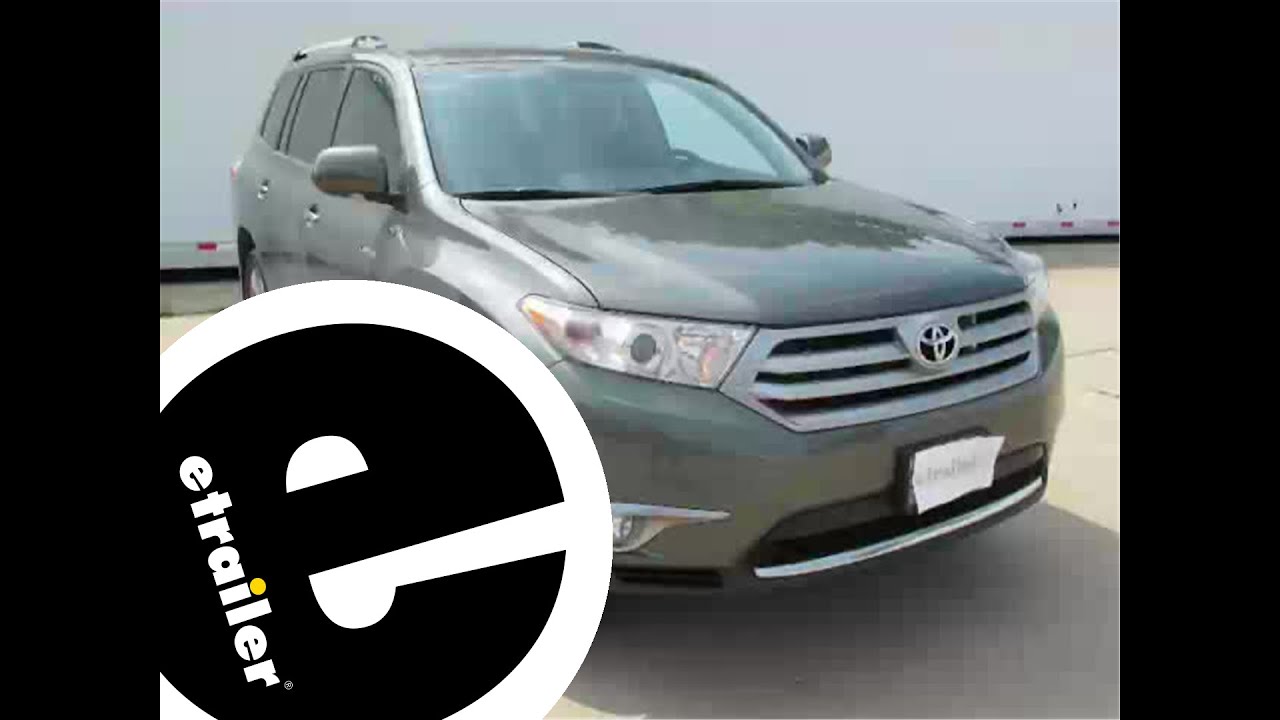 2013 toyota highlander towing package