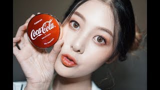แต่งหน้าด้วย TheFaceShop x Coca-Cola ซ่าๆ สไตล์เกาหลี