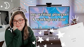 my ☆neurodivergent☆ writing process & workspace tour
