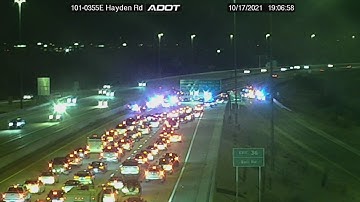 Fatal, fiery crash closes portion of Loop-101 in Scottsdale