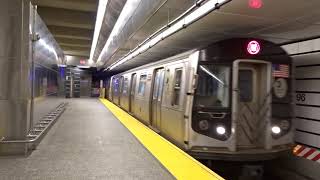 Nyc Subway Special 96Th Street-2Nd Avenue-Bound R160 M Entering 96Th Street S1 Track
