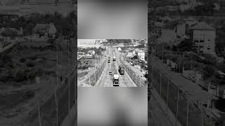 Avenida de Madrid de VIGO en 1966 a VISTA de PÁJARO
