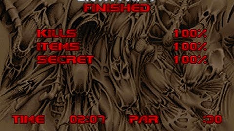 DOOM (2016) Classic Level Playthrough (DOOM II Level 1: Entryway)