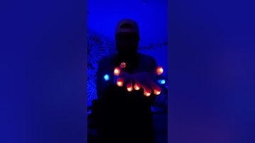 Illuminate your surroundings and create a mesmerizing light show with these LED flash gloves.