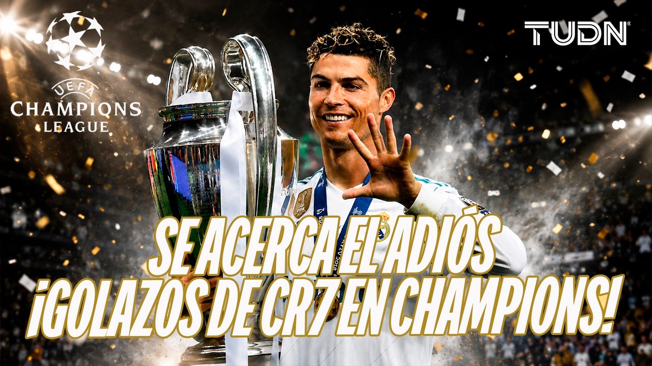 ¡EL REY DE LA CHAMPIONS! 😭 Los MEJORES GOLES de Cristiano Ronaldo en Champions League | TUDN
