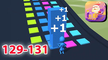 NEW GAME - Stack Colors - Level 129-131  -  New Update Gameplay Walkthrough - All Level(iOS,Android)