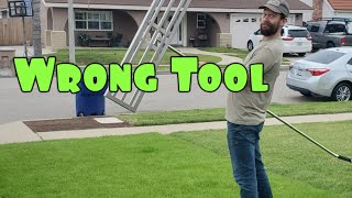 The Forgotten Lawn Leveling Tool For HIGH Spots