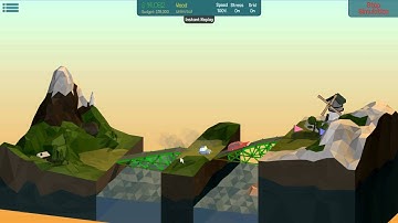 poly Bridge - 16m Two part Bridge - Alpine Meadows