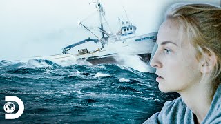 Hija del capitán aprende a comandar | Pesca Mortal | Discovery Latinoamérica