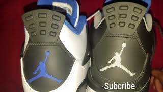 Jordan 4 "motorsport vs alternate" comparison