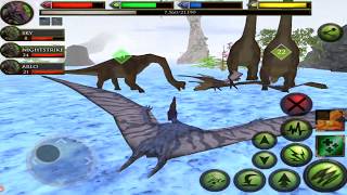 Pterodactyl Family Survival Simulator #3, Ultimate Dinosaur Simulator, By Gluten Free Games screenshot 3