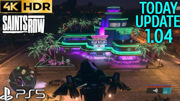 Cutting Edge Empire Looks Amazing in Night Time Saints Row Update 1.04 PS5 Looks Amazing in Midnight