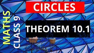 "Equal chords of a circle subtend equal angles at the centre"//THEOREM 10.1//CIRCLES//CLASS 9//