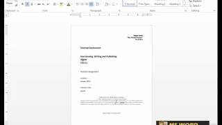 Microsoft word 2013 Malayalam Tutorial Chapter 3 Microsoft Word 2013 Malayalam Tutorial Chapter 2