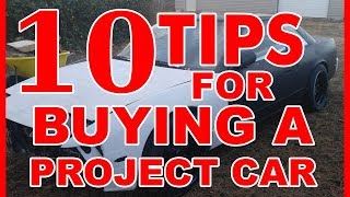 10 Tips for Buying the Perfect Project Car