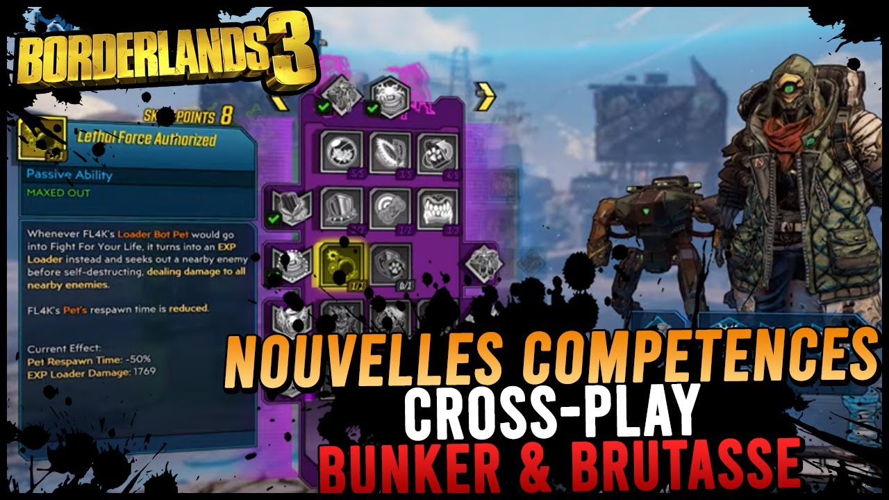 Borderlands 3 : Nouveaux Arbres de Compétences, Nouveaux DLC, Cross Play (Bordernews) !