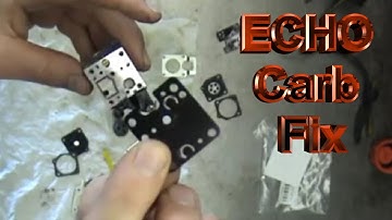 ECHO Trimmer SRM-210 Carb Fix & Tune-up Fuel System