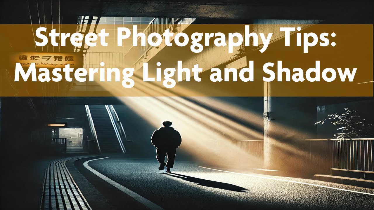 📸 Street Photography Tips  Mastering Light and Shadow