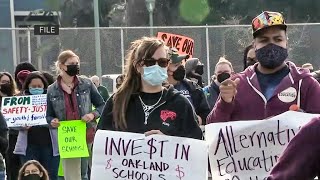 Oakland teachers stage one-day strike protesting school closures