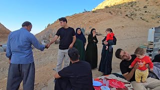 After the end of the house lease | Family visit with Fatima's grandmother