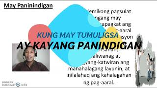 Limang Minutong Talakayan sa Katangian ng Akademikong Sulatin