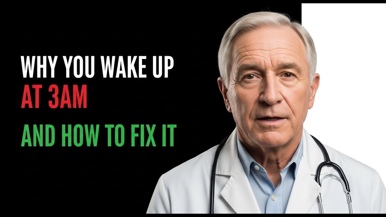 Why Seniors Over 60 Wake Up at 3AM (And How to Fix It) - YouTube