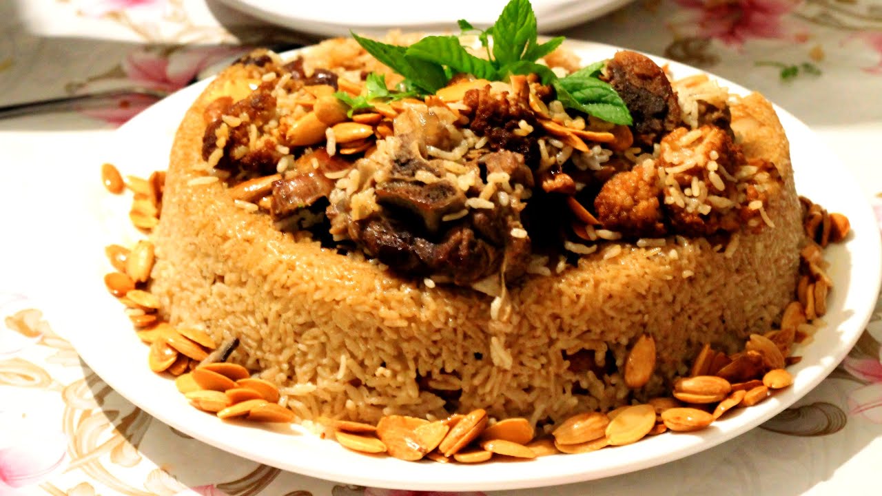 ألذ و أطيب مقلوبة زهرة فلسطينية باللحم بكل أسرارها  بكل سهولة للمبتدئين