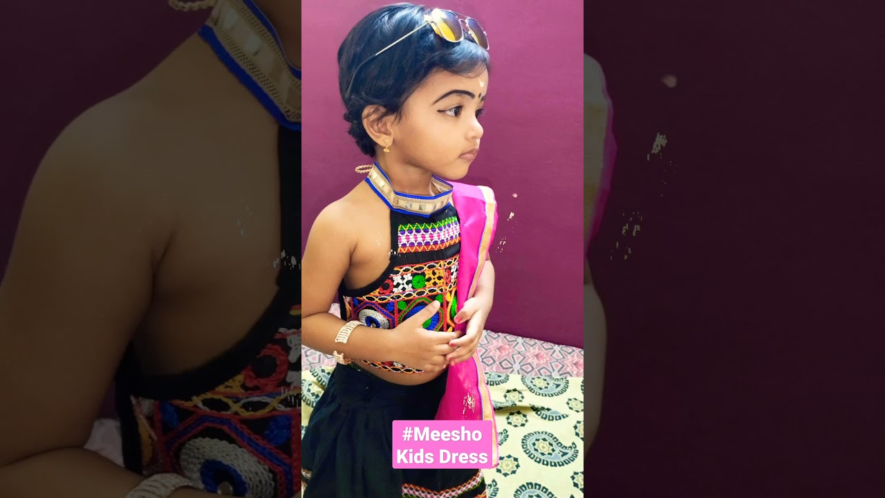 Unboxing Meesho Baby Girl Dress Baby Dress on Meesho Girls Lehenga