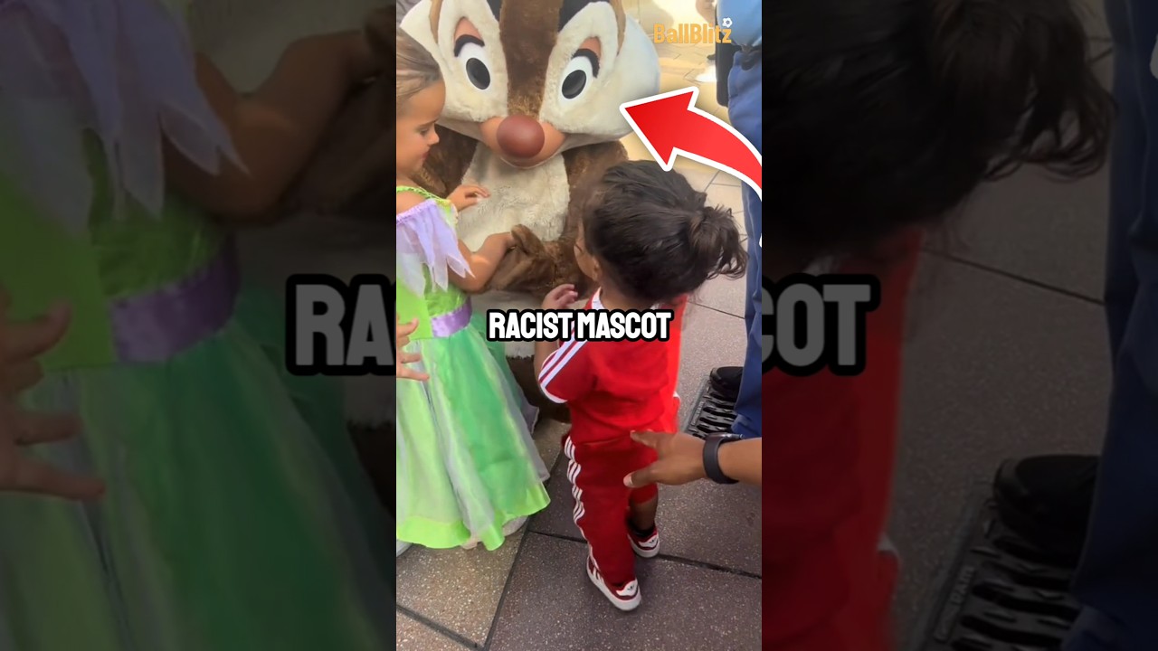 Raphinha is ruining Disneyland after a mascot racially discriminated against his 4-year-old son.💔😣