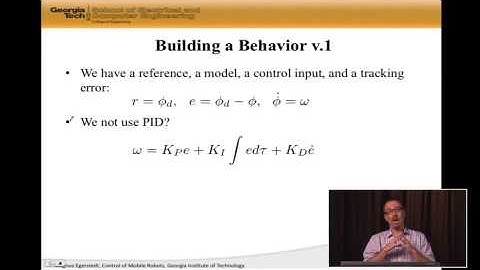 Control of Mobile Robots- 2.5 Behavior-Based Robotics