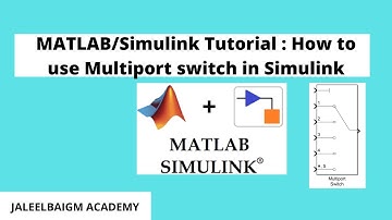 How to use Multiport Switch in Simulink | MATLAB | SIMULINK | MULITPORT SWITCH