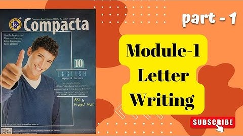 BBC Compacta Class10|Cancellation letter|page -108|practice task|module -2