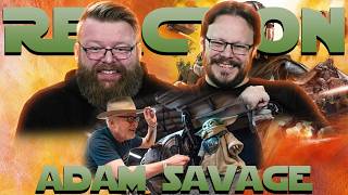 Adam Savage Behind the Scenes of Star Wars: The Mandalorian and Grogu! REACTION!!