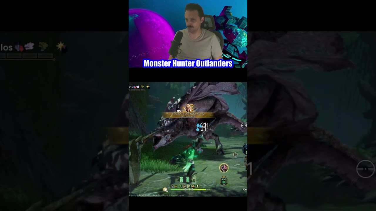 Madelyn hunts Rathalos w/ Bow! | Monster Hunter Outlanders | Beta | Google Pixel 8 Pro #ad