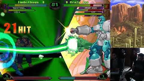 MvC2: Jambitboom - Cable/Sent HVB HSF x 2 100% Assist Punish .:11.14.25:.