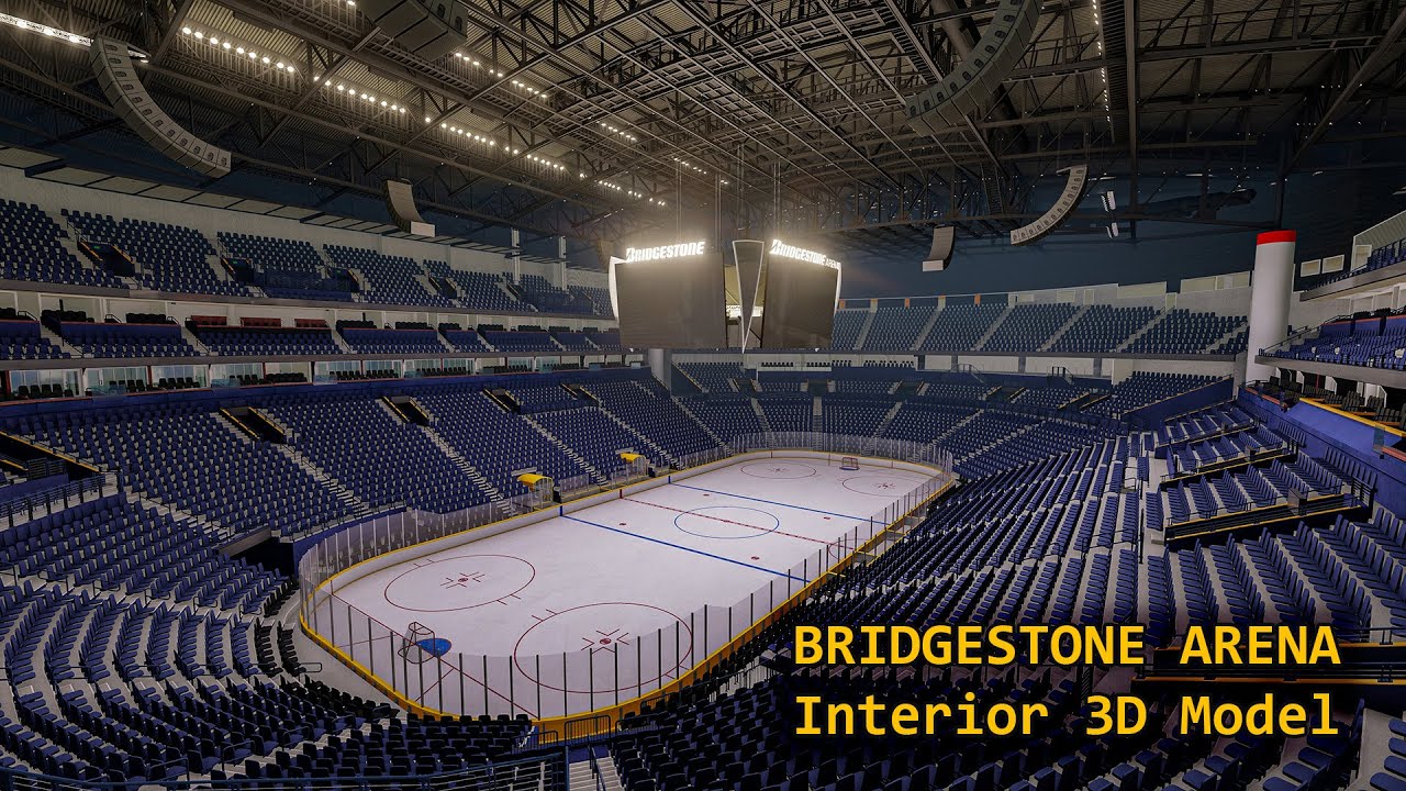 ArtStation - Bridgestone Arena Nashville USA 3D Model