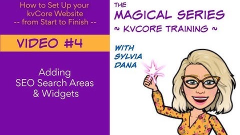 Adding SEO Search Areas & Widgets in kvCore