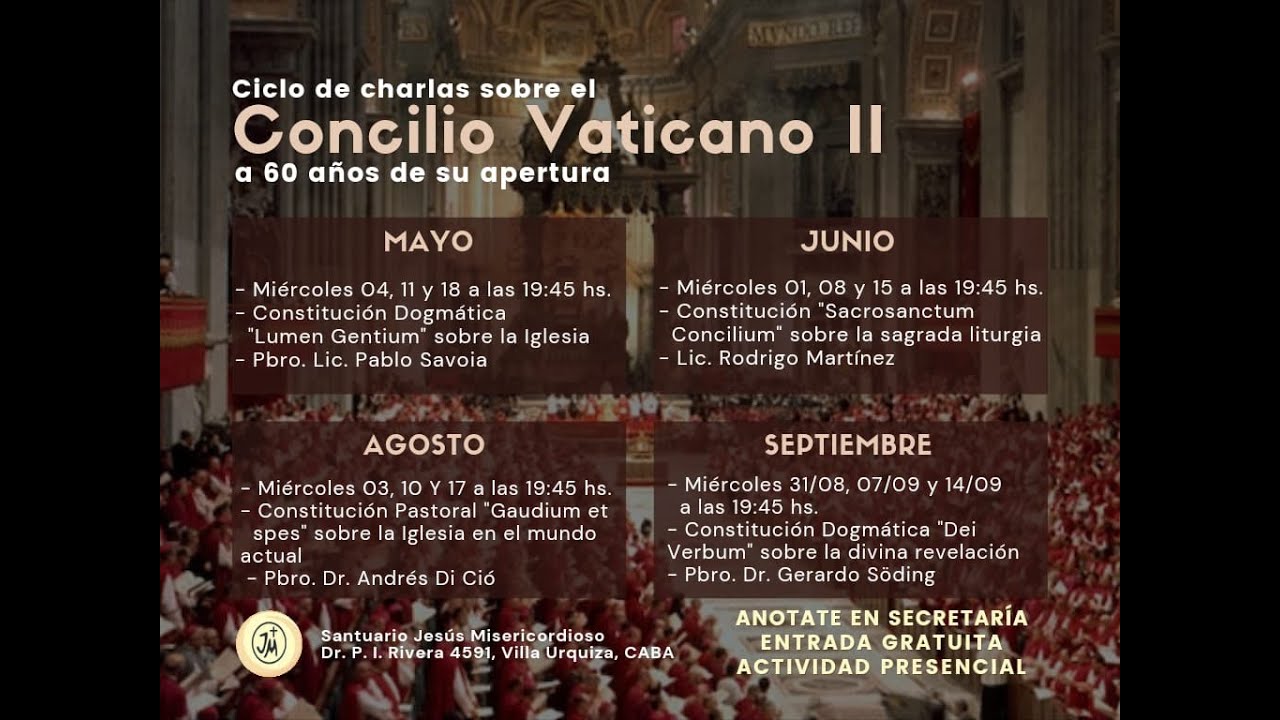 Concilio Vaticano II: 01 Lumen Gentium 1 - YouTube