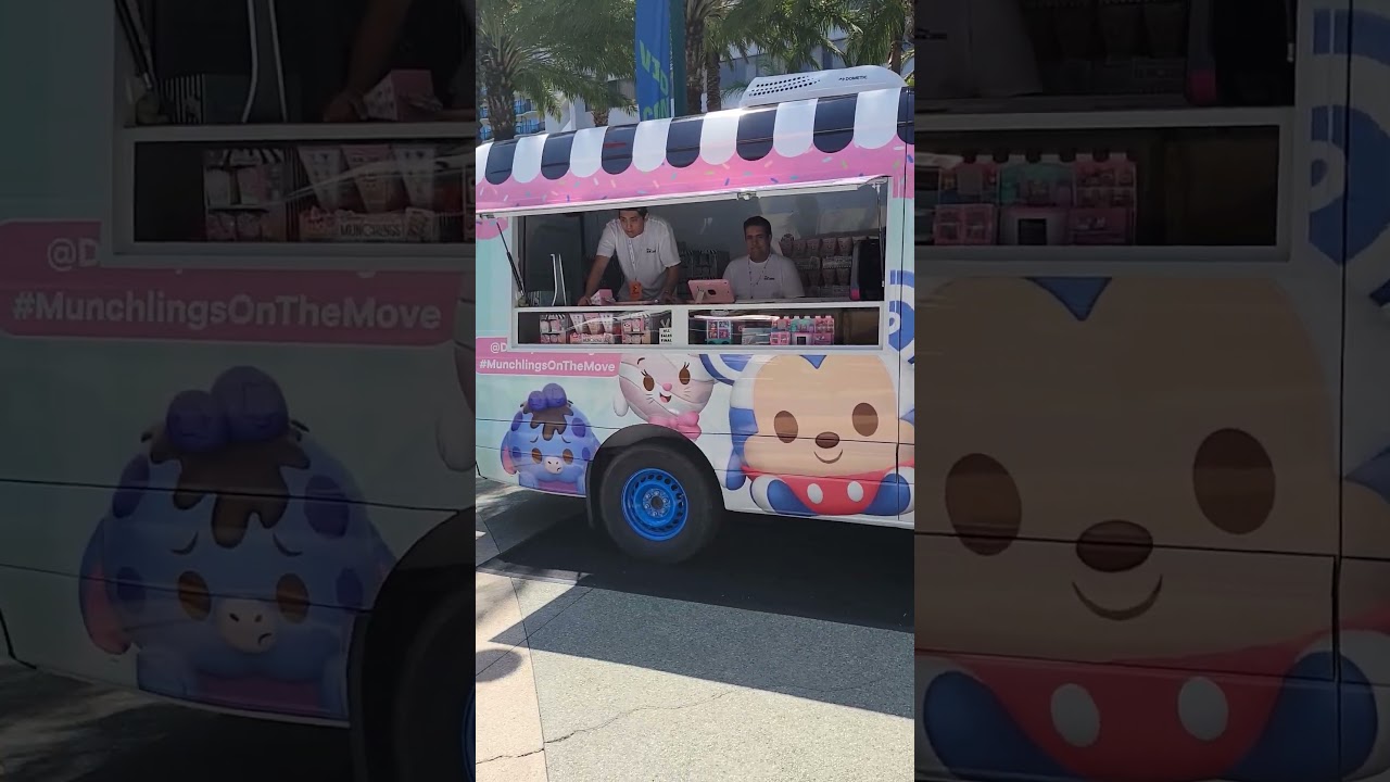 Munchling van at vidcon! 